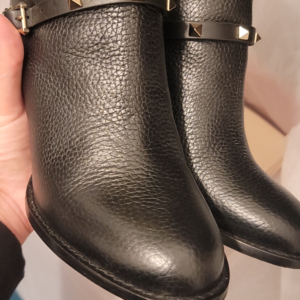 Valentino Garavani Rockstud Harness Boots - 39.5 - Picture 9 of 11